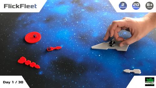 FlickFleet - The space combat dexterity board game
