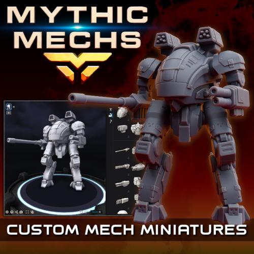 Mythic Mechs: Custom Mech Miniatures