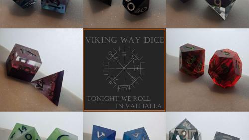 Viking Way Dice: Tonight we roll in Valhalla
