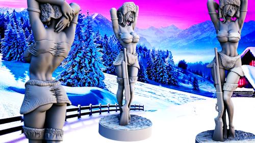Sierra Deer Hunter - STL FILES FOR 3D PRINTING