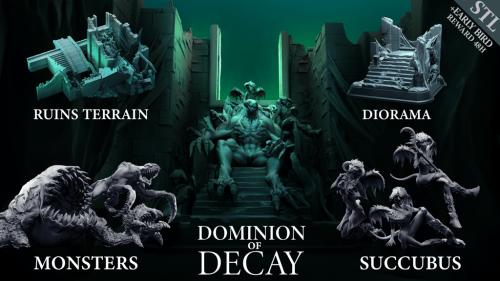 Dominion of Decay. Stl miniature