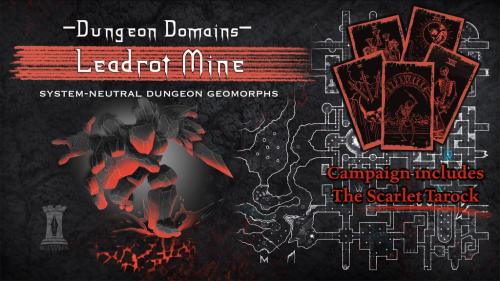 Dungeon Domains: Leadrot Mine (5e / OSR compatible)