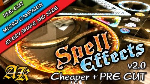 Roleplaying Spell Effects 2.0 - Cheaper and Pre-Cut