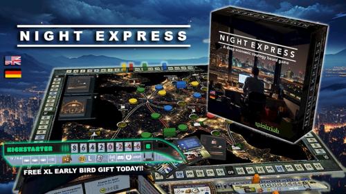 🚅 NIGHT EXPRESS - A deep economic strategy board game