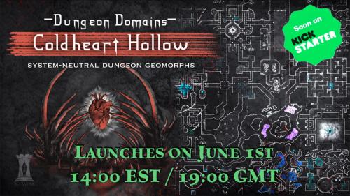 Dungeon Domains: Coldheart Hollow (5e / OSR compatible)