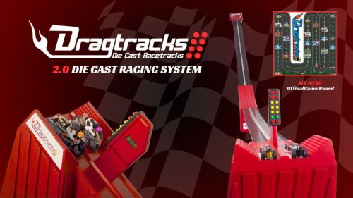 NEW 2.0 DragTracks Racing System + Board Game