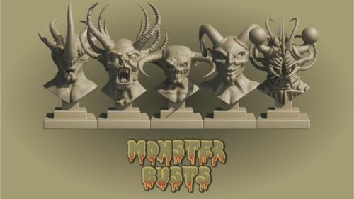 Monster Busts