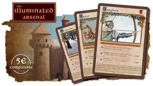 The Illuminated Arsenal: Weapons of Art and Strategy in 5E
