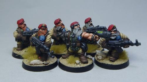 Space Dwarves Auto Rifles