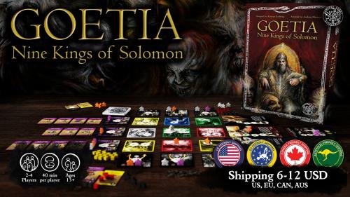 Goetia: Nine kings of Solomon