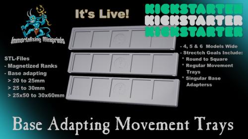 Base Adapting Movement Trays