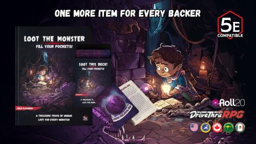 Loot The Monster! - A Project that Grows with Every Backer