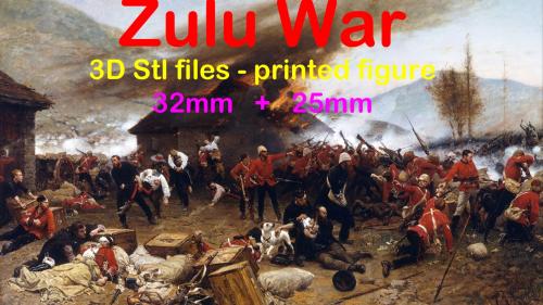 Zulu Wars 32mm - 25mm