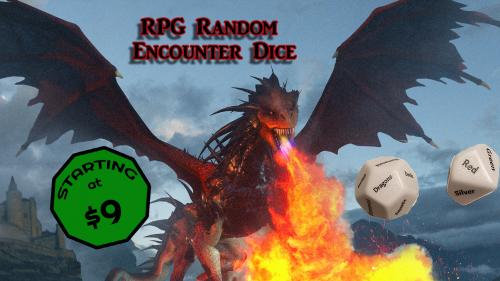RPG Random Encounter Dice