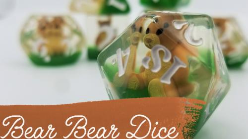 Bear Bear Jumbo Dice