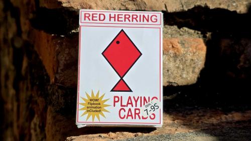 Red Herring Playing Cards