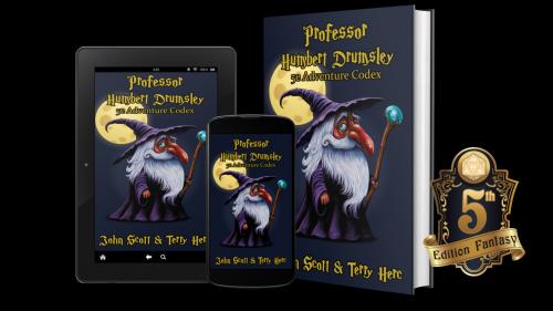 Professor Humbert Drumsley: 5e RPG Adventure Codex
