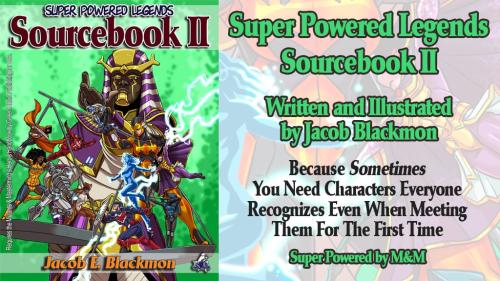 Super Powered Legends Sourcebook II, for M&M