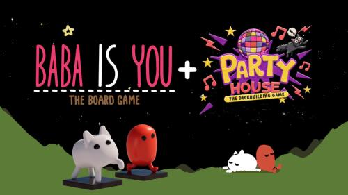 Baba Is You: The Board Game & Party House: Deckbuilding Game