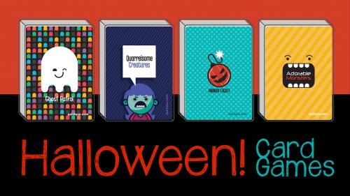 Quirky Awesome Halloween Card Games