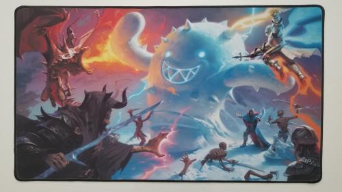 "War of The Spike" Limited Edition The Spike Feeders Playmat