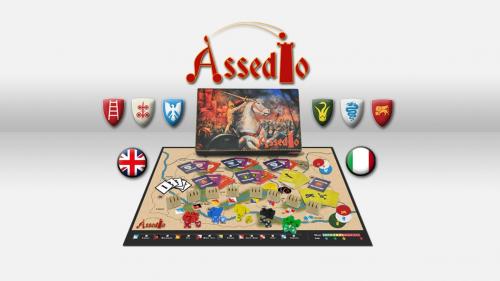 ASSEDIO: Medieval boardgame sets in north east of Italy