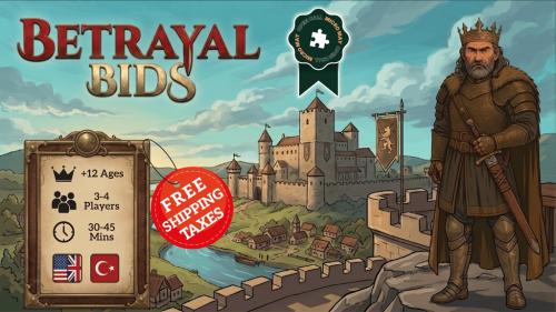 Betrayal Bids: The Medieval Auction Game
