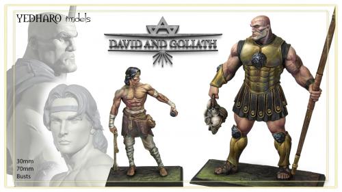 David and Goliath 2.0 by Yedharo Models