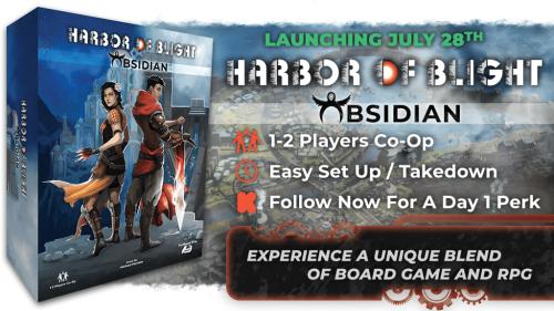 Harbor of Blight: Obsidian, A Board Game and RPG Hybrid
