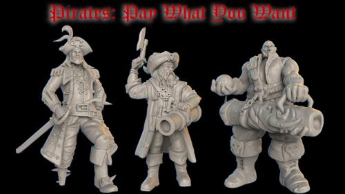 Pirate Miniatures - Pay What You Want