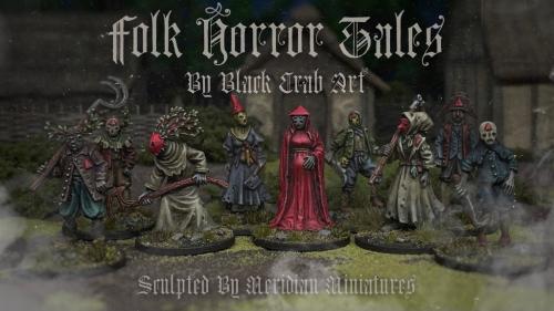 Folk Horror Tales by Black Crab Art & Meridian Miniatures