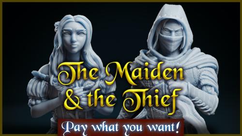The Maiden and the Thief: Fantasy Busts