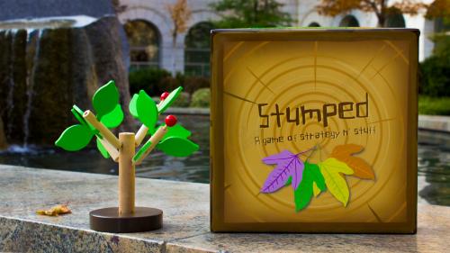 Stumped: A Deck-building Game with Buildable Wooden Trees