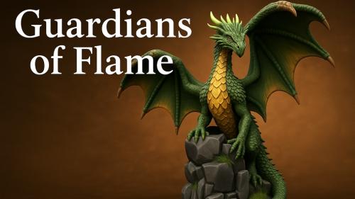 Guardians of Flame – 3D Printable Dragon STLs