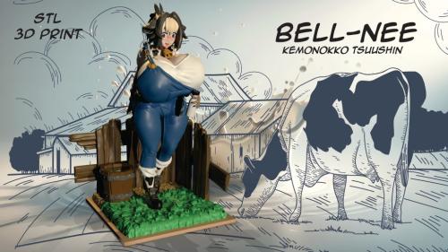 Bell Nee Anime 3d STL Collectable file