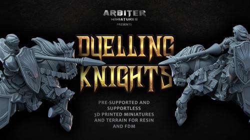 Arbiter Miniatures Kickstarter 9: Duelling Knights