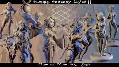Female Fantasy Elves II