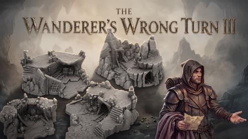 The Wanderer s Wrong Turn III: 3D Printable Fantasy Terrain
