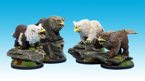TAG - Owl Bear miniatures