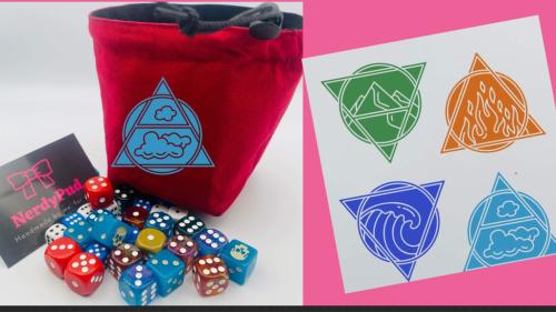 Dice Bags - Elements - Kickstarter Make 100