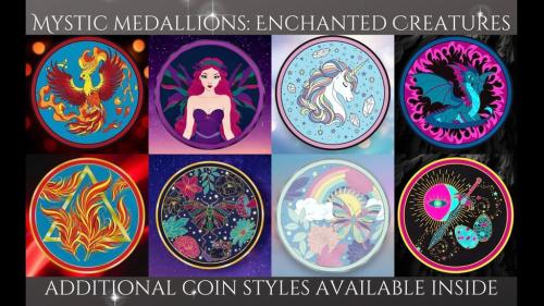 Make 100: Mystic Medallions: Enchanted Creatures Collection