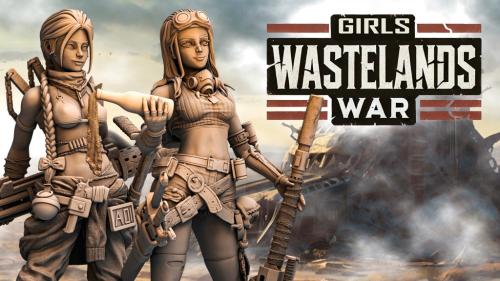 Wastelands Wars: Ladies - 1:10 Figurines
