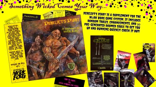 Derelict s Diary - A Mork Borg compatible Supplement