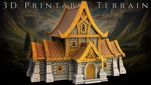 Dwarven Inn - 3D Printable Terrain