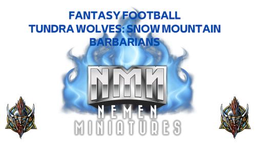 New Fantasy Football Team: Tundra Wolves