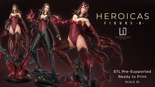 HEROICAS â FIGURE 8 - 3D Print STL