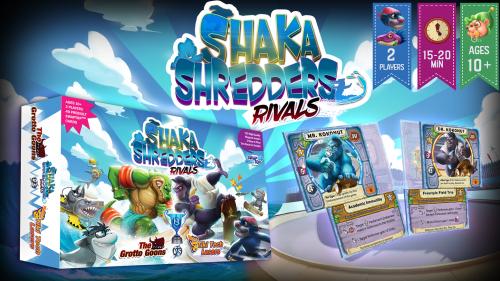 Shaka Shredders: A Magnetized, Craftable Card Game