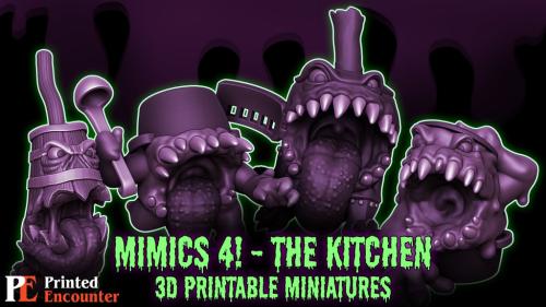 Mimics 4: The Kitchen - 3D Print Minis