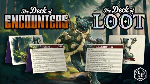 Deck of Encounters & Loot: Rollable Tables for DnD 5e