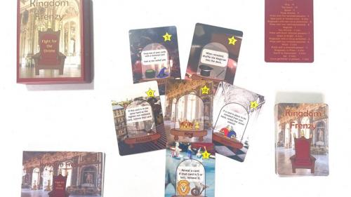 Kingdom Frenzy - Fight for the throne -Card game (Marketing)